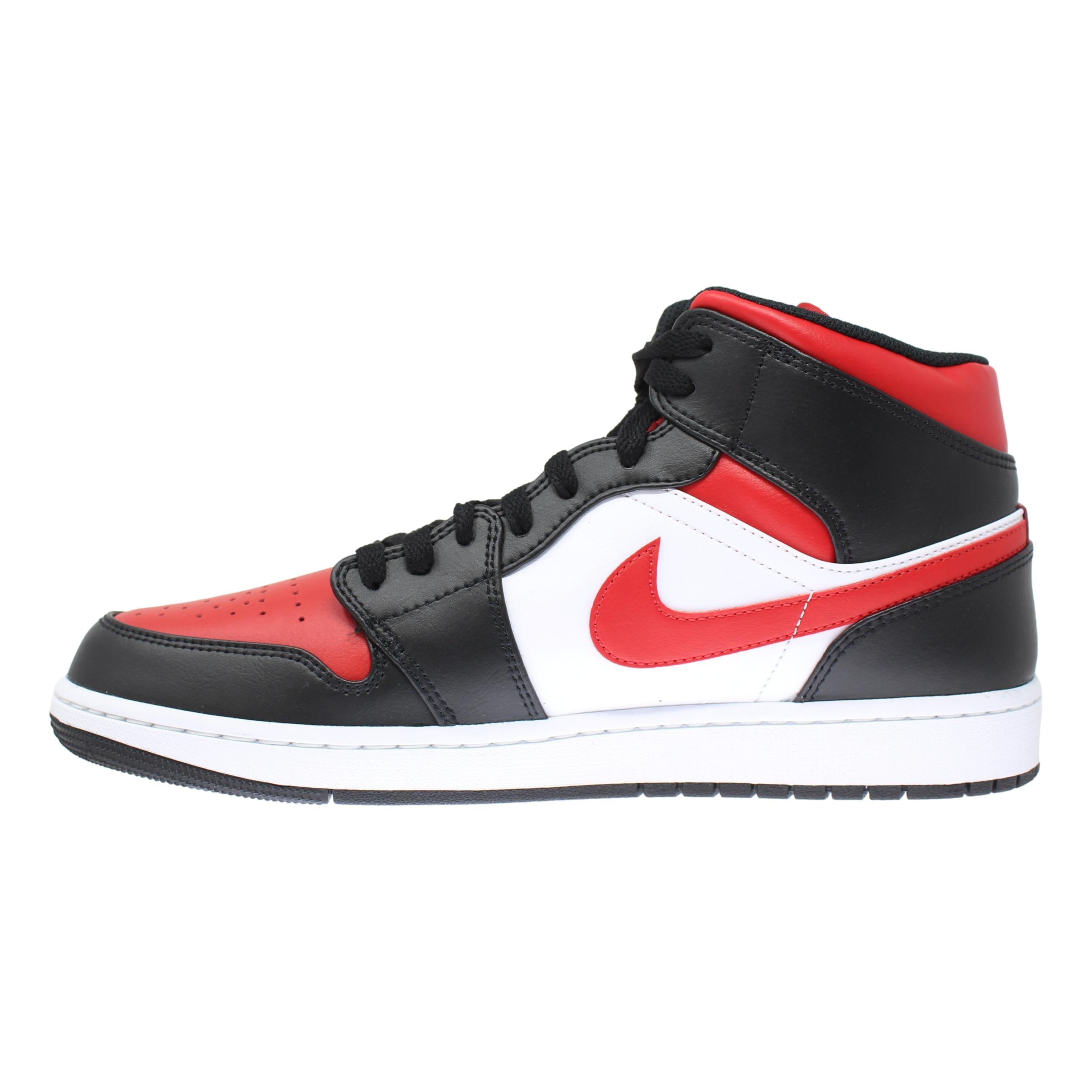 Nike Jordan 1 Mid /fire Red-white Red 554724-079 in Blue for Lyst