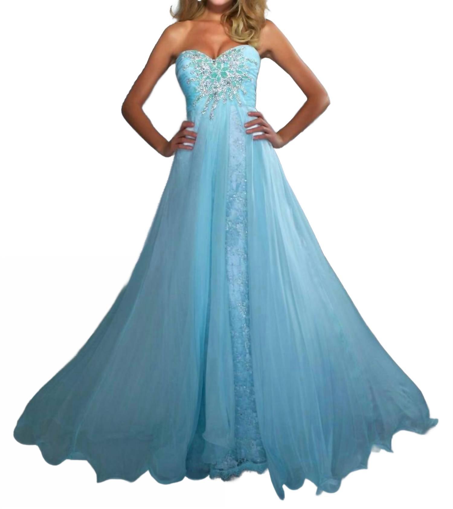chinese dress ladies Tiered Ruffle Polka Dot Charmeuse Gown – Two Cumberland main image 1