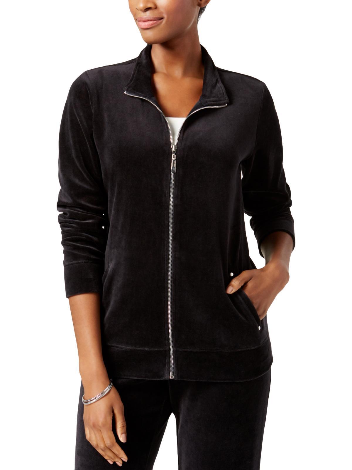 Karen scott hotsell velour jackets