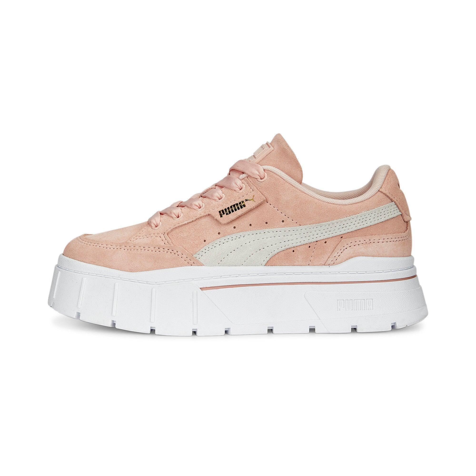 PUMA Mayze Stack Suede Sneakers | Lyst