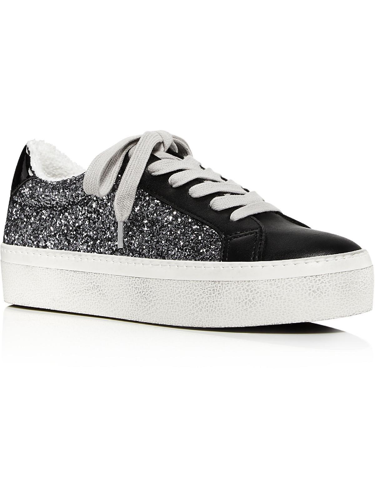 Aqua Play Leather Fashion Sneakers in Black | Lyst
