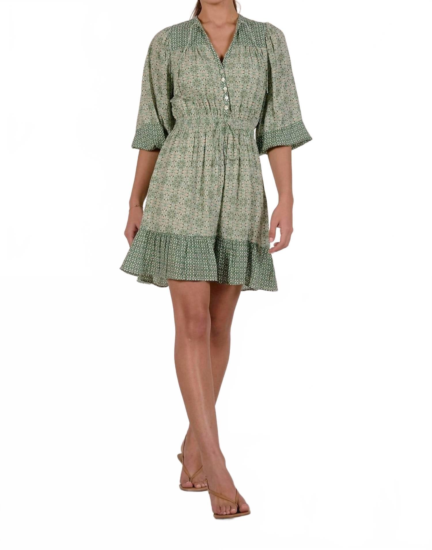 slim fit dress slacks Elan Midi Ruffle Sleeve Dress main image 1