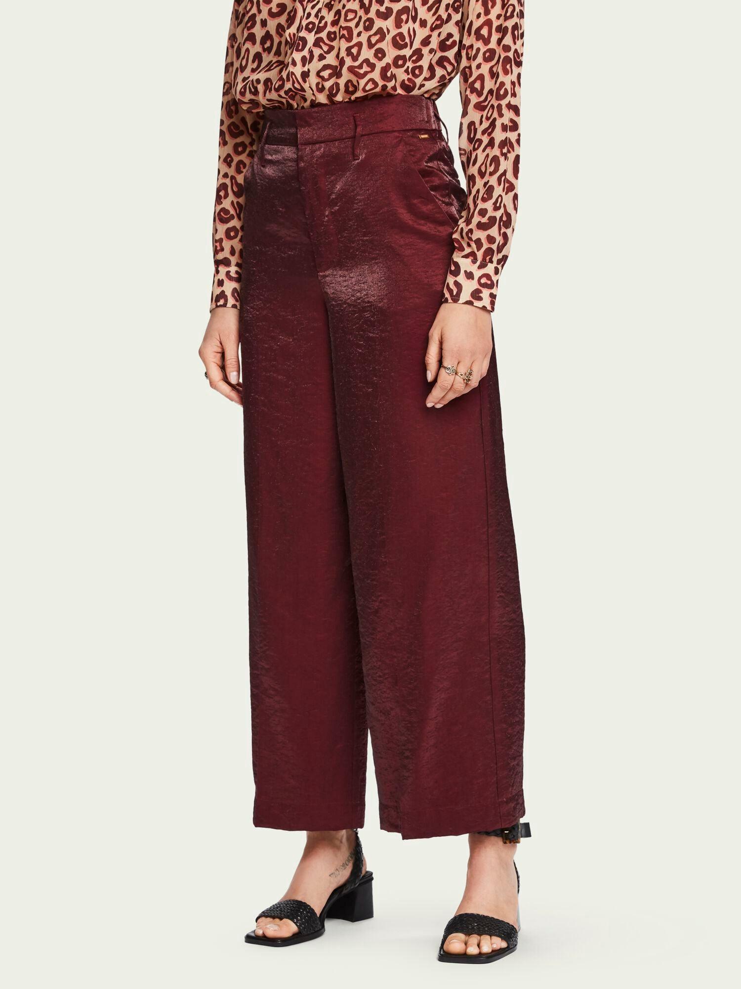 Scotch \u0026 Soda Synthetic Shiny Wide Leg 