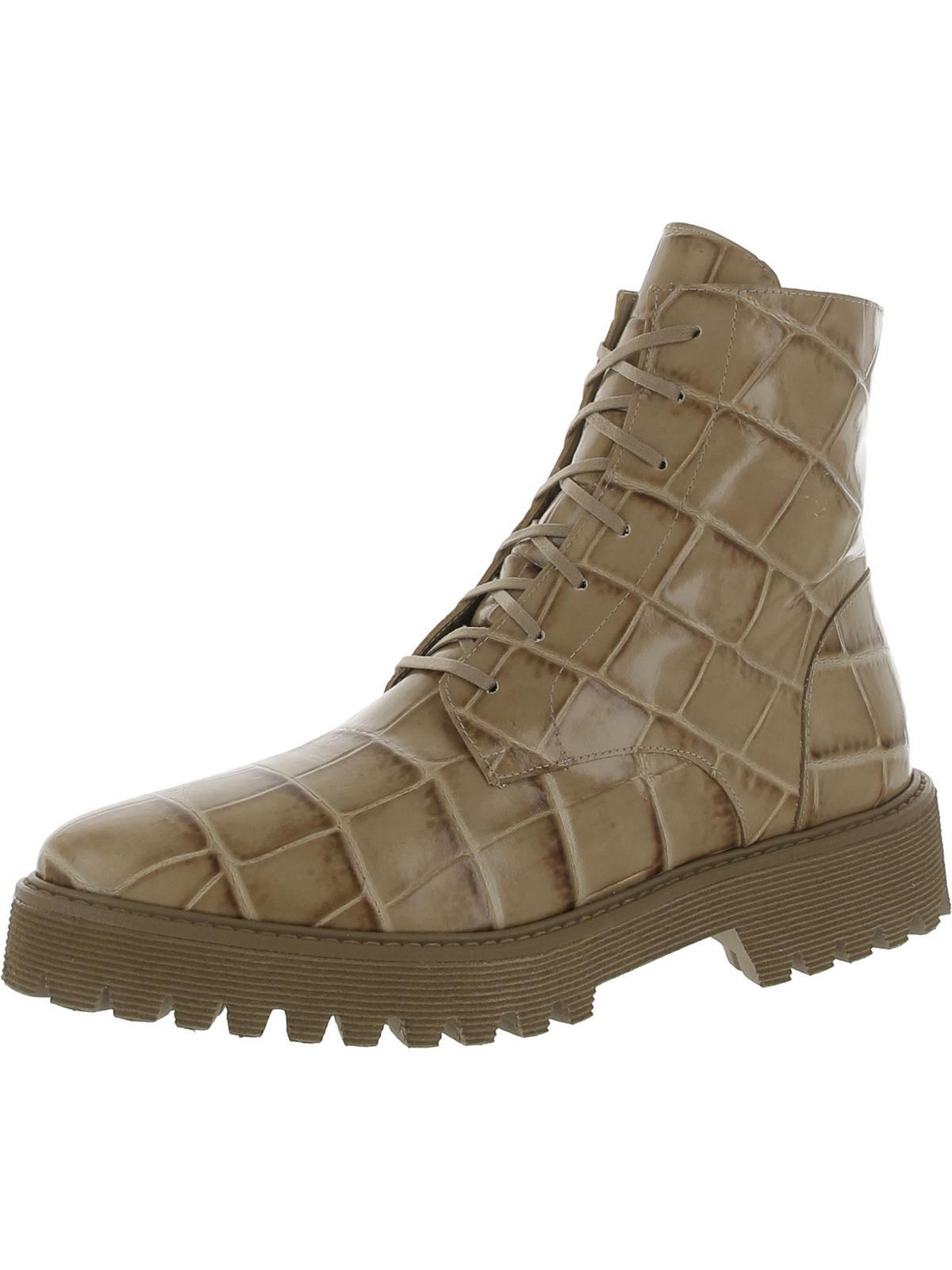 freda combat lace up boot