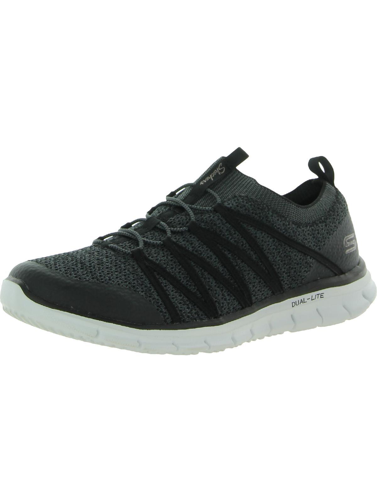 Skechers Glider-tuneful Stretch Knit Athletic And Training Shoes in Black |  Lyst