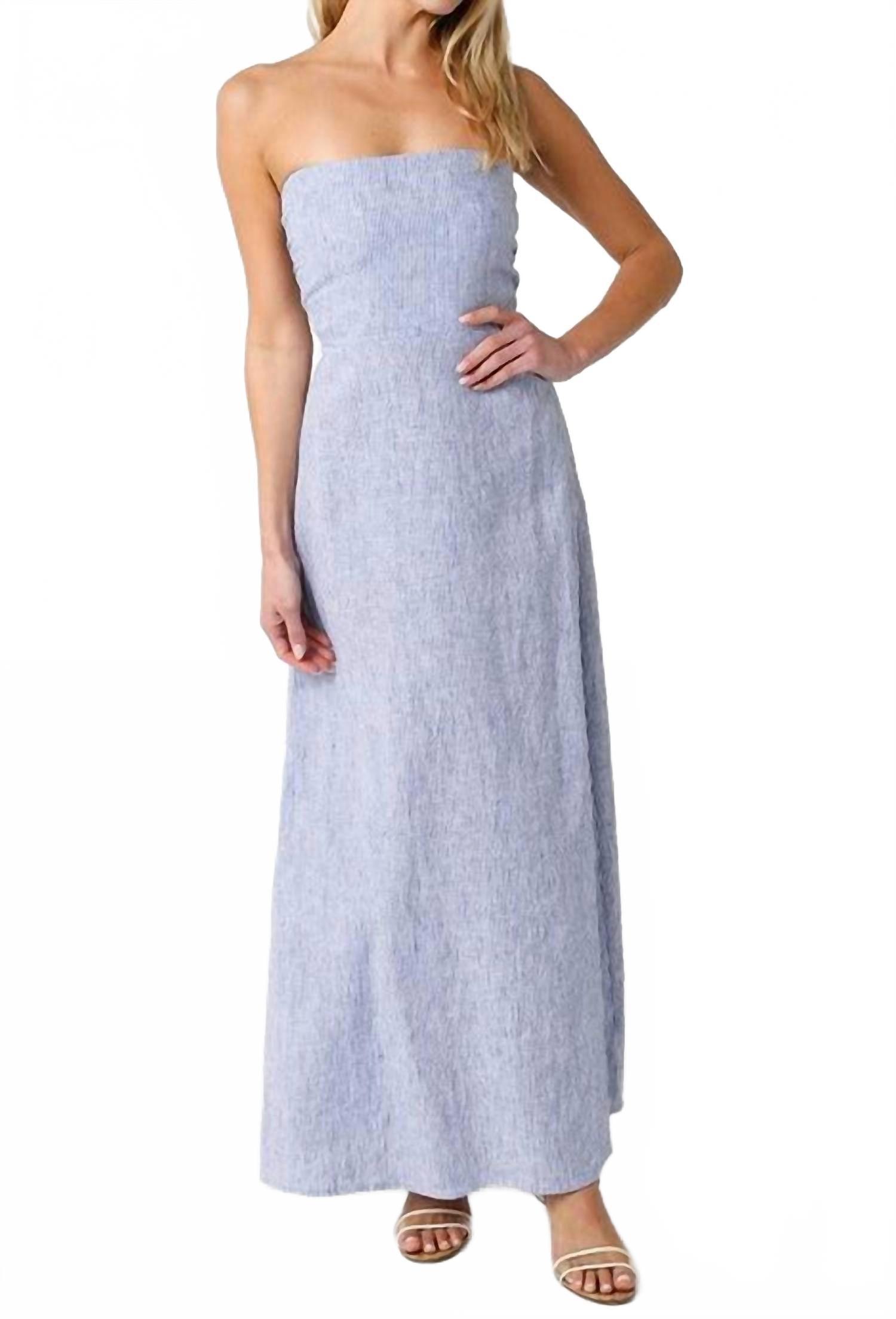 olivaceous denim dress OLIVACEOUS Audrey denim dress S