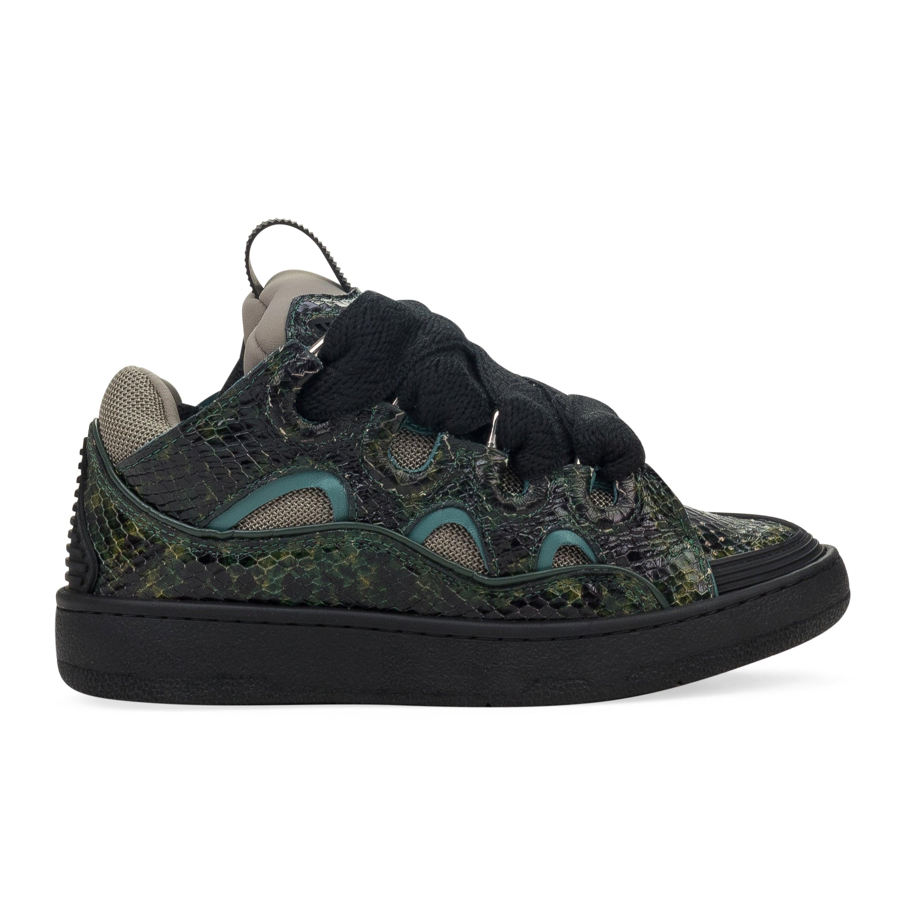 スニーカー LANVIN Sneakers Leather Curb Sneakers | Lanvin