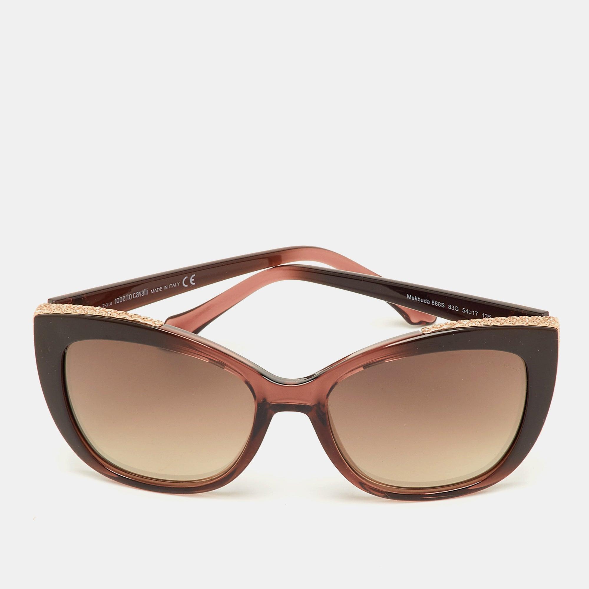 Roberto Cavalli Gradient Mekbuda 888S Cat-Eye Sunglasses in 