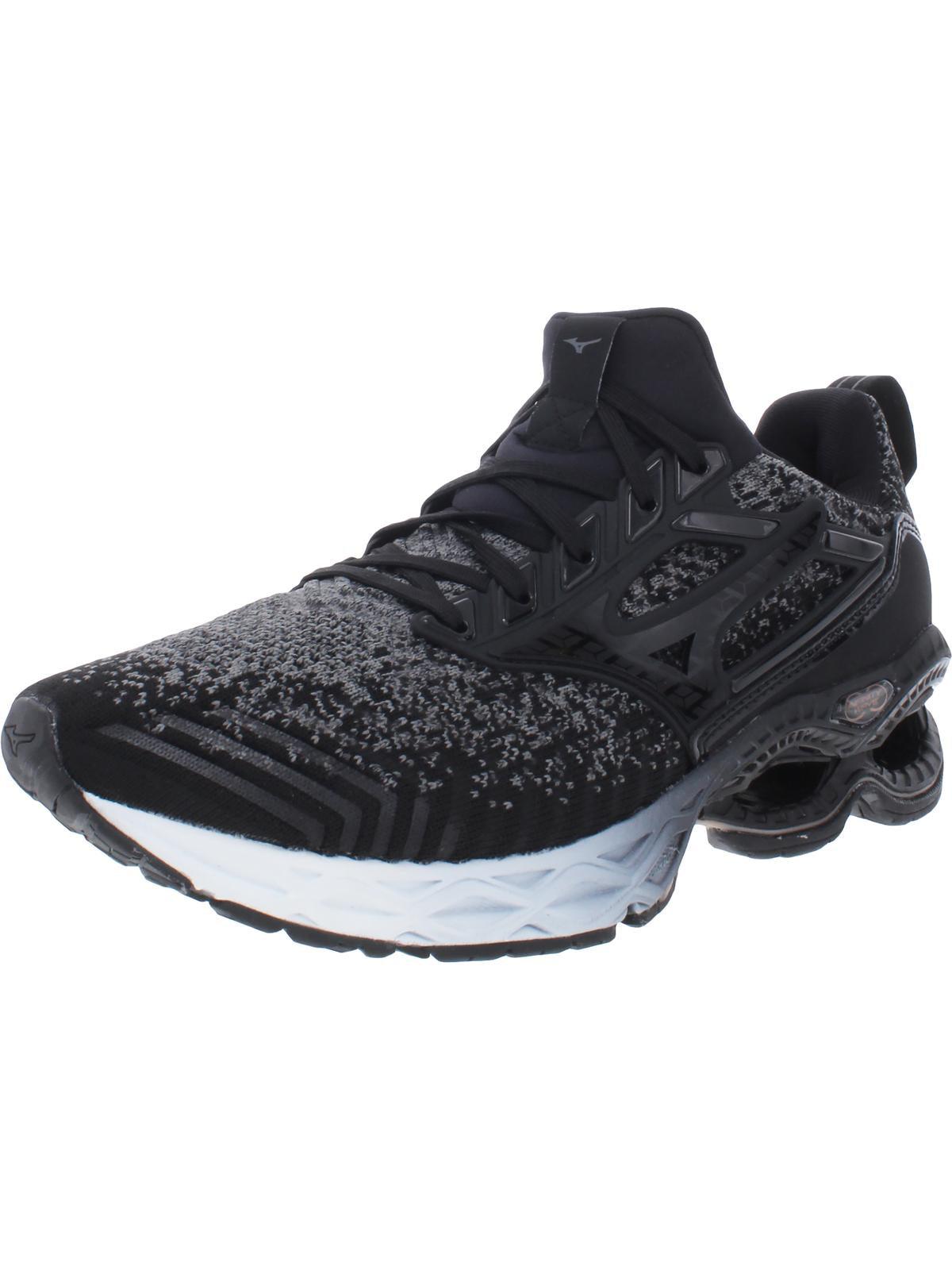 Mizuno Wave Creation Waveknit 2 Fitness Gym Running Shoes in Black | Lyst