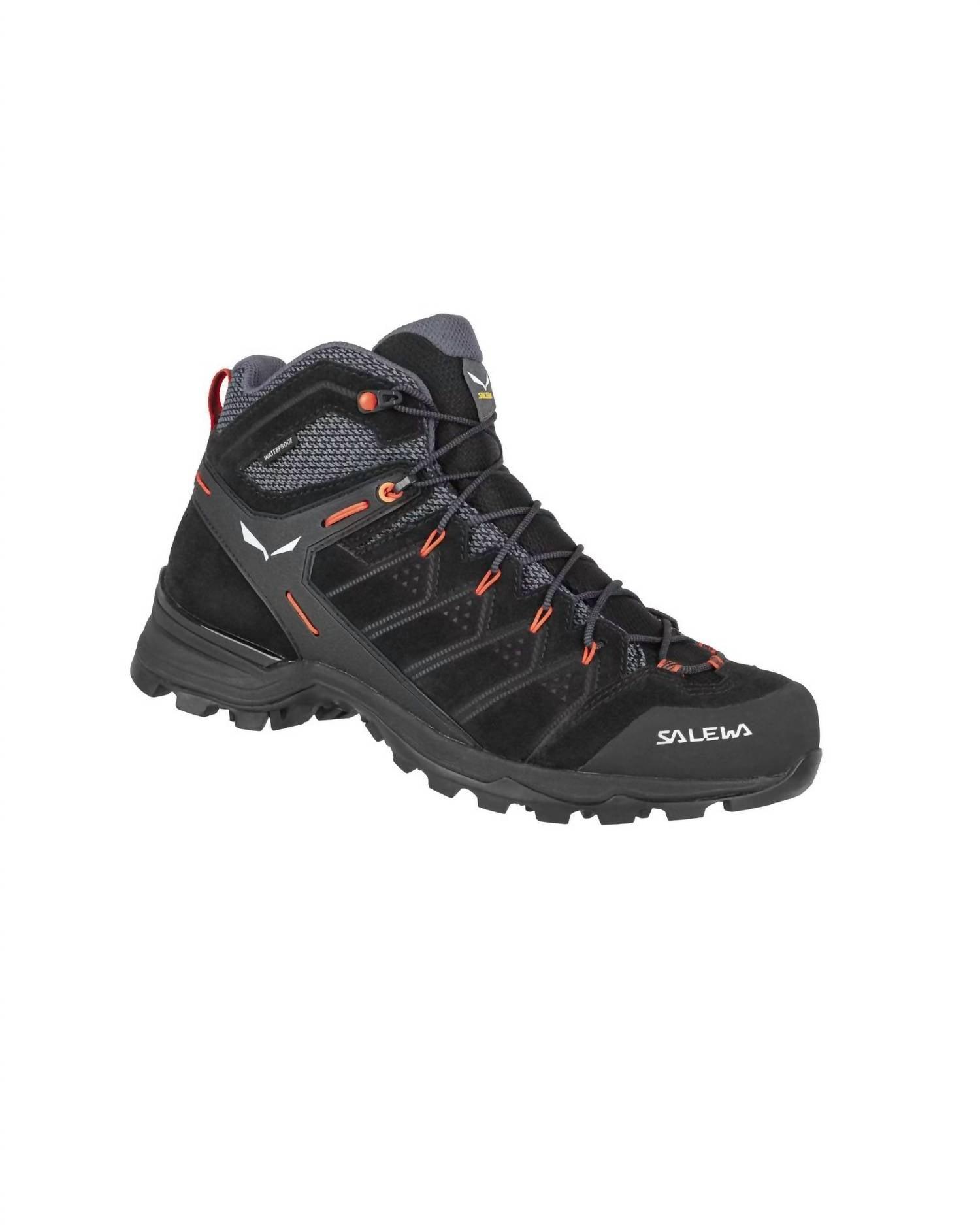 Salewa Alp Mate Mid Ptx Waterproof Shoe in Black for Men | Lyst display picture 2