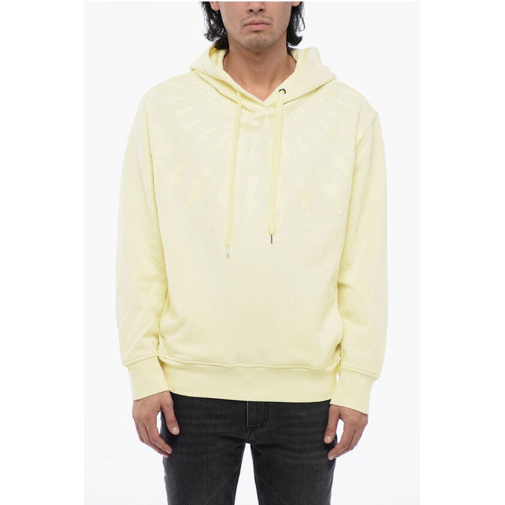 パーカー・フーディ NEIL BARRETT Men Hoodies MY72247R Y502 100N White Neil Barrett Hoodies for Men | Online Sale up to 77% off | Lyst