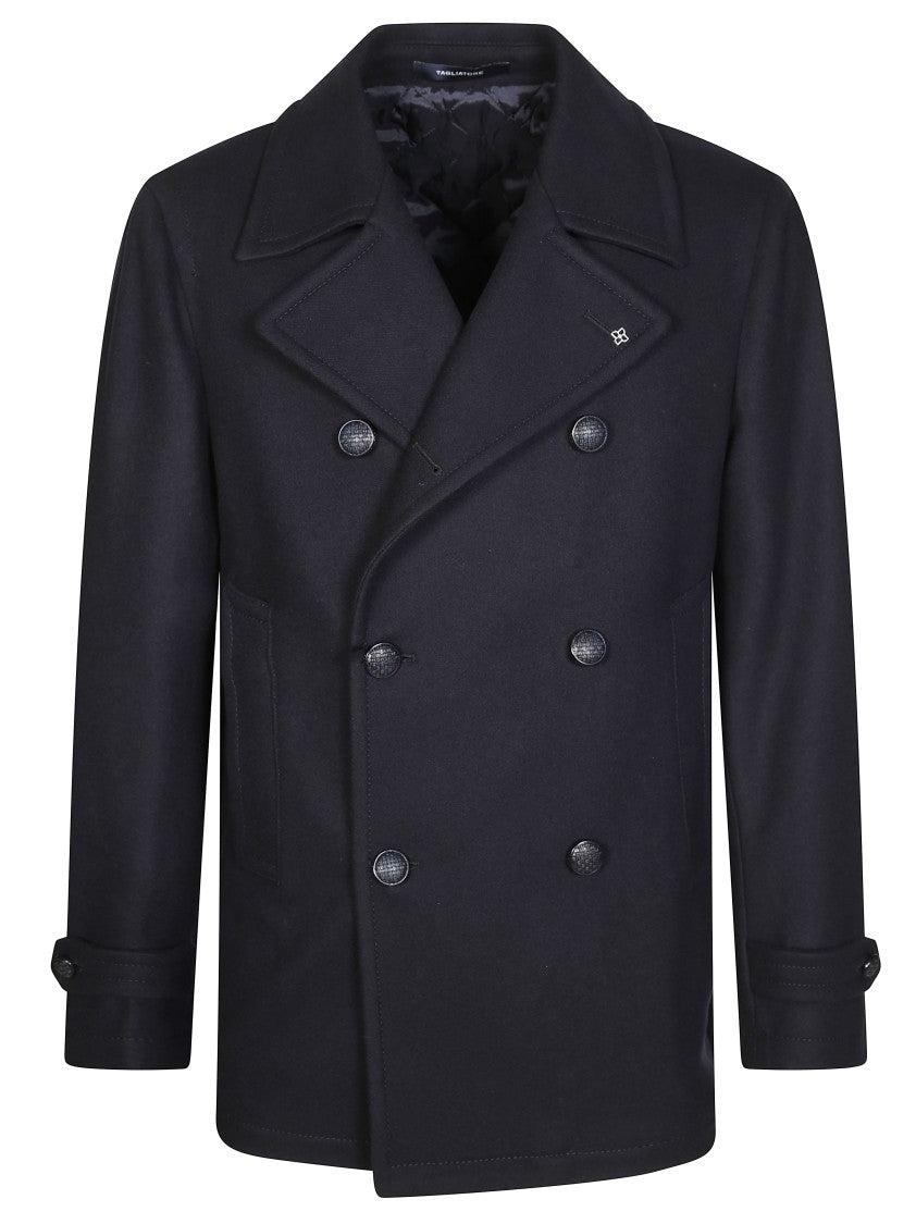 コート TAGLIATORE Tagliatore Coats Black (350001U PER013N5051) Black coat TAGLIATORE F/W 24-25 - Rione Fontana