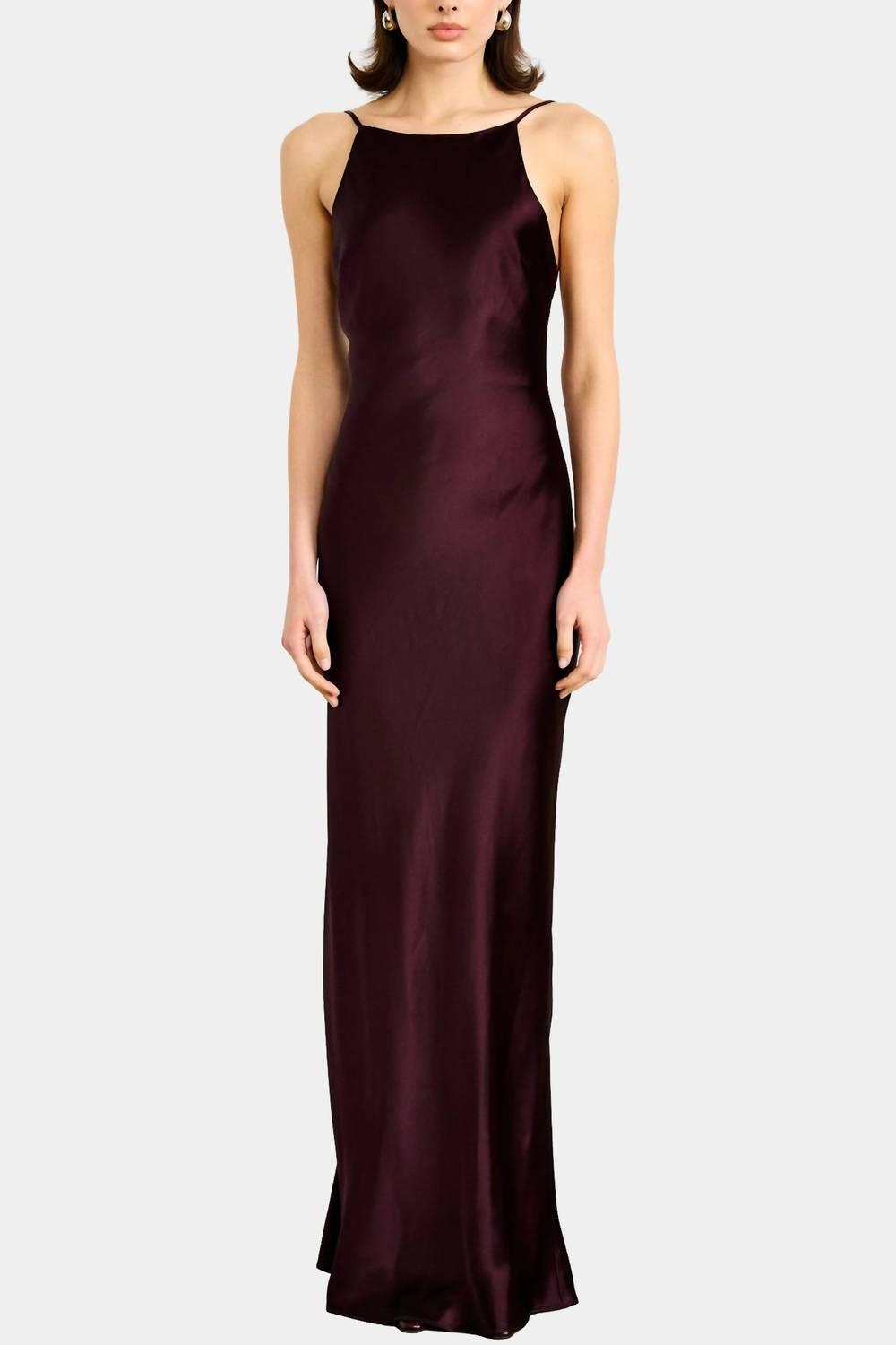 line and dot purple dress Line & Dot Sylvie Midi Dress in Purple