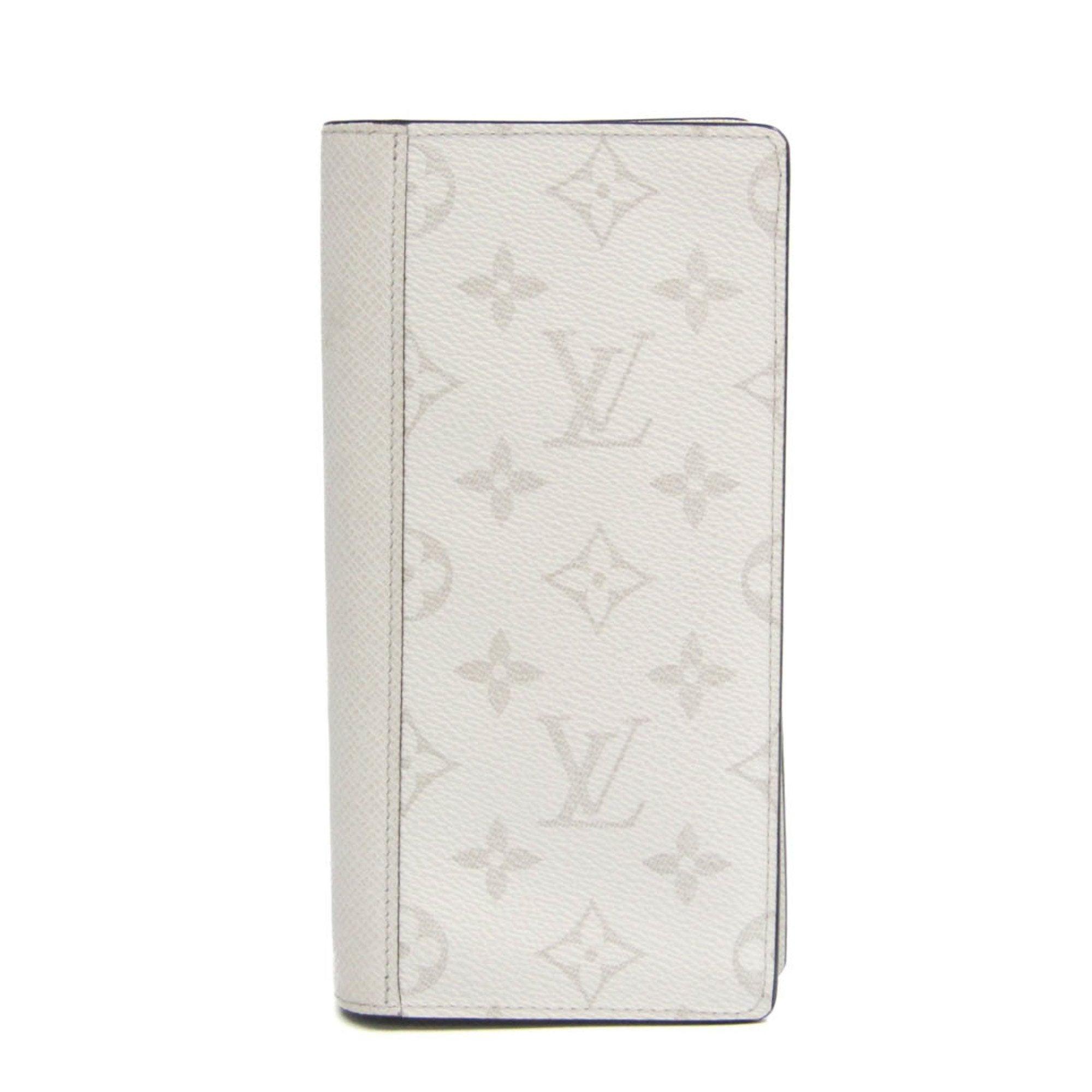 Louis Vuitton Portefeuille Brazza Leather Wallet (pre-owned) in White for  Men
