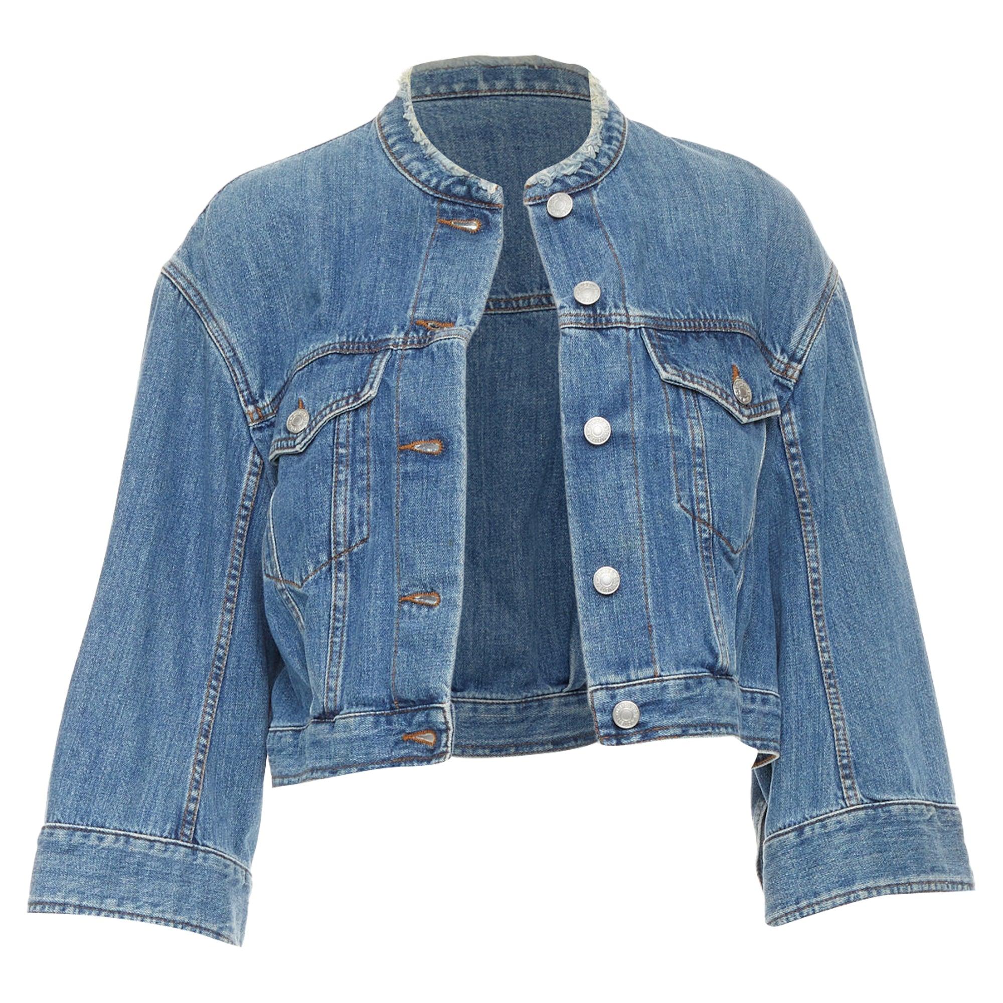 DRIES VAN NOTEN デニムベストジャケット34 中古・古着通販】DRIES VAN