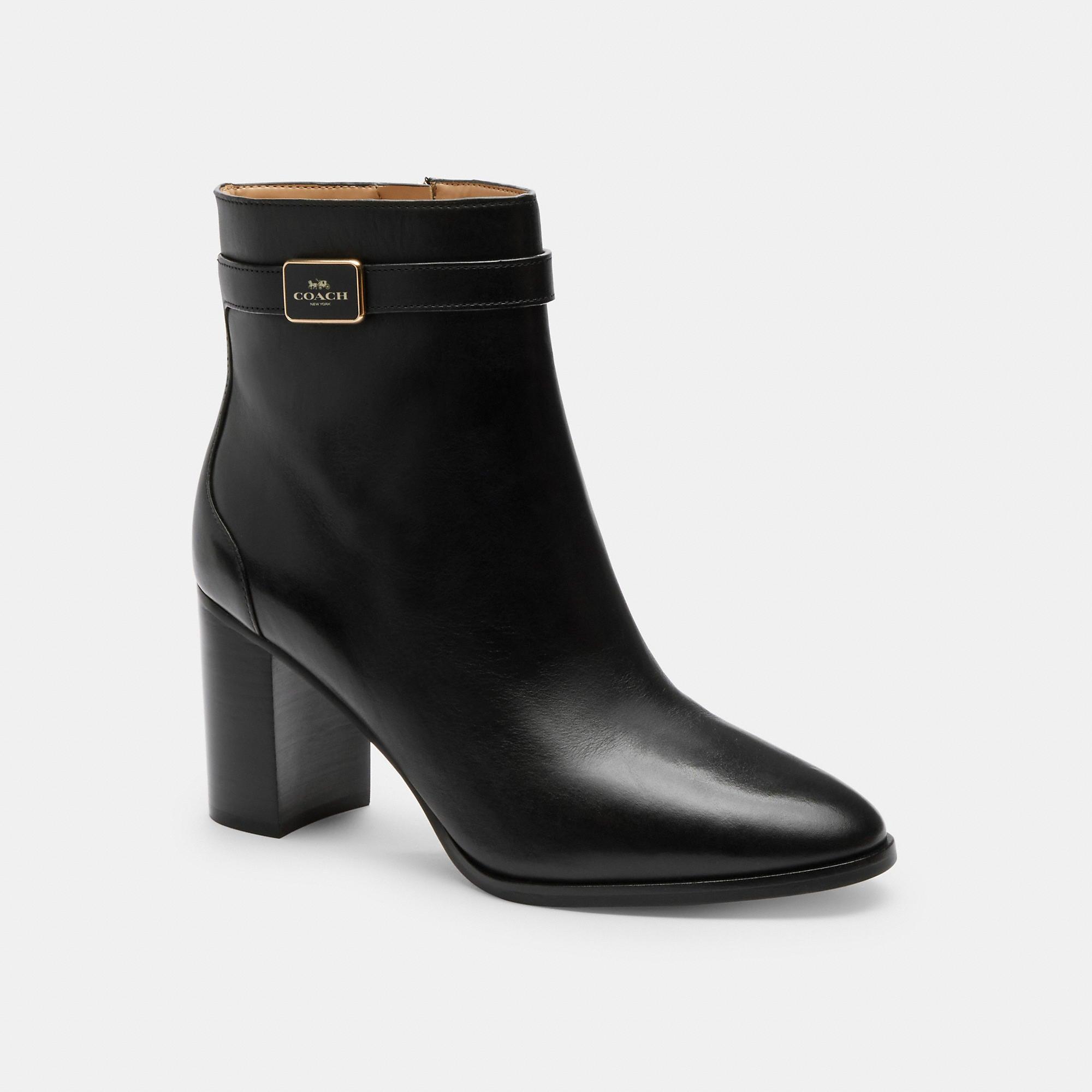 Coach ankle boots shop on sale