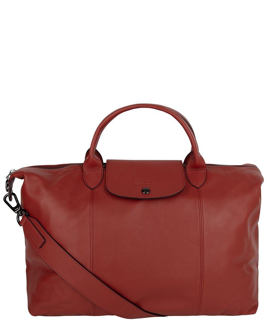 Longchamp Pliage Longchamp Red Leather Tote Longchamp Le Pliage