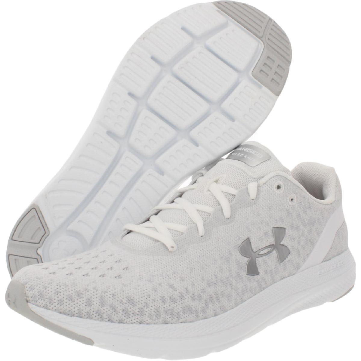 Under Armour Charged Impulse Knit Performance Memory Foam Running Shoes in  White | Lyst