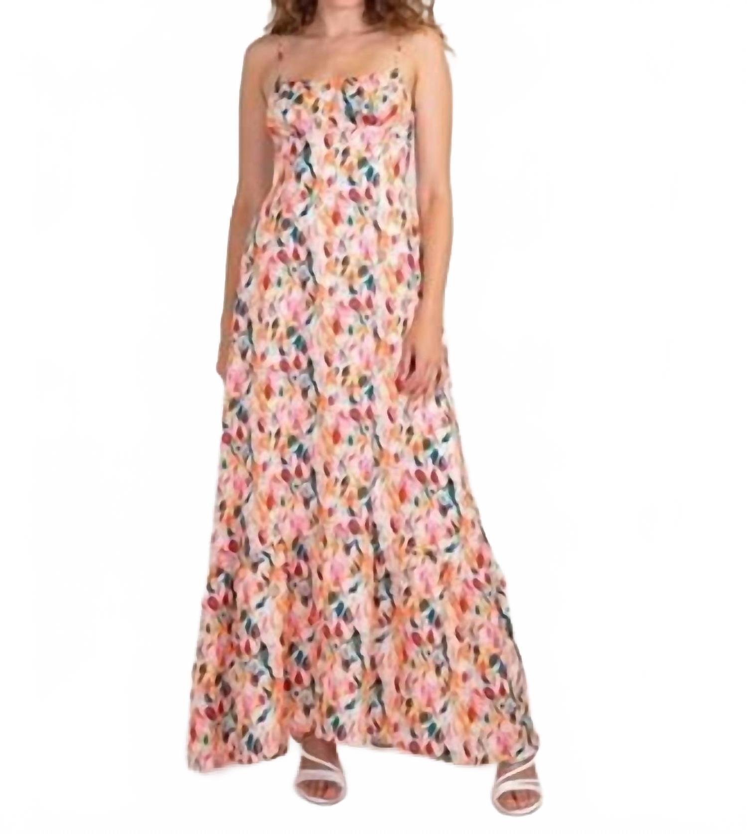 lavender brown maxi dress Amari Maxi Dress main image 1