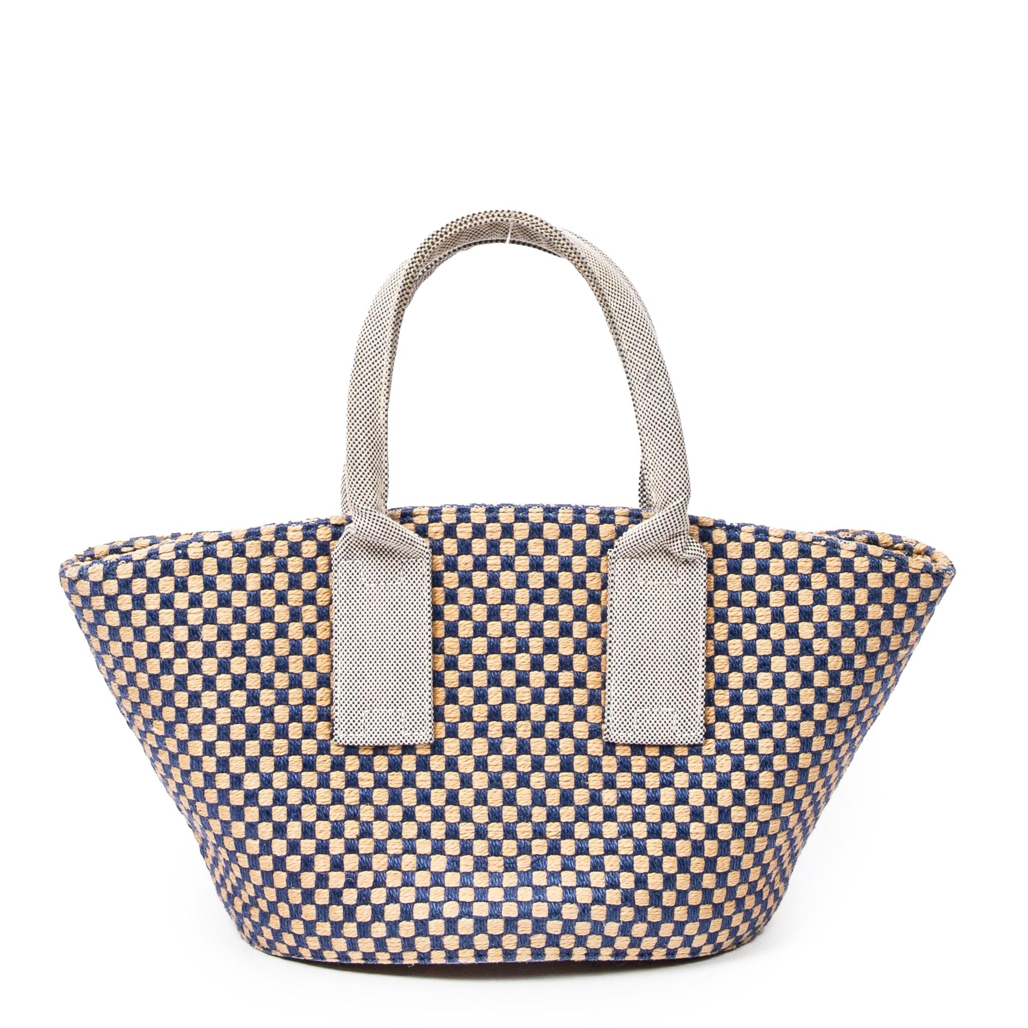 Hermès Small Basket Weave Tote Lyst