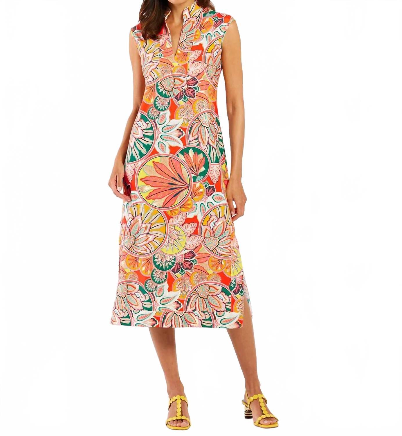 chinese dress ladies Jude Connally Candy Dress Jude Cloth Paradise Ikat Peony – Dan's Southern  Prep