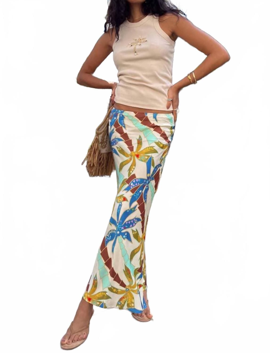 knee length dresses for ladies Never Fully Dressed Animal Sheer Maxi Skirt  Think Bubbles