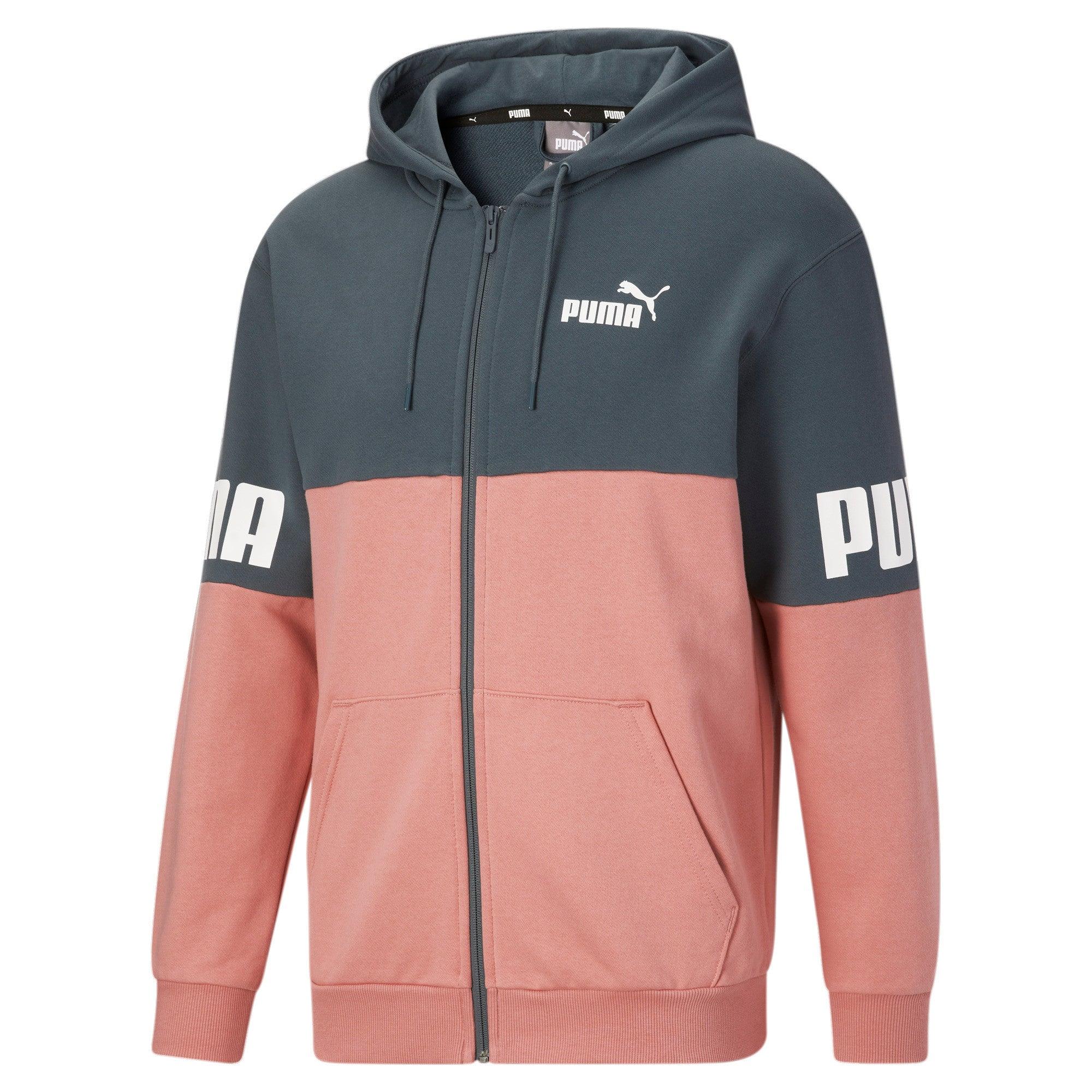 PUMA Power Full-zip Hoodie for Men | Lyst