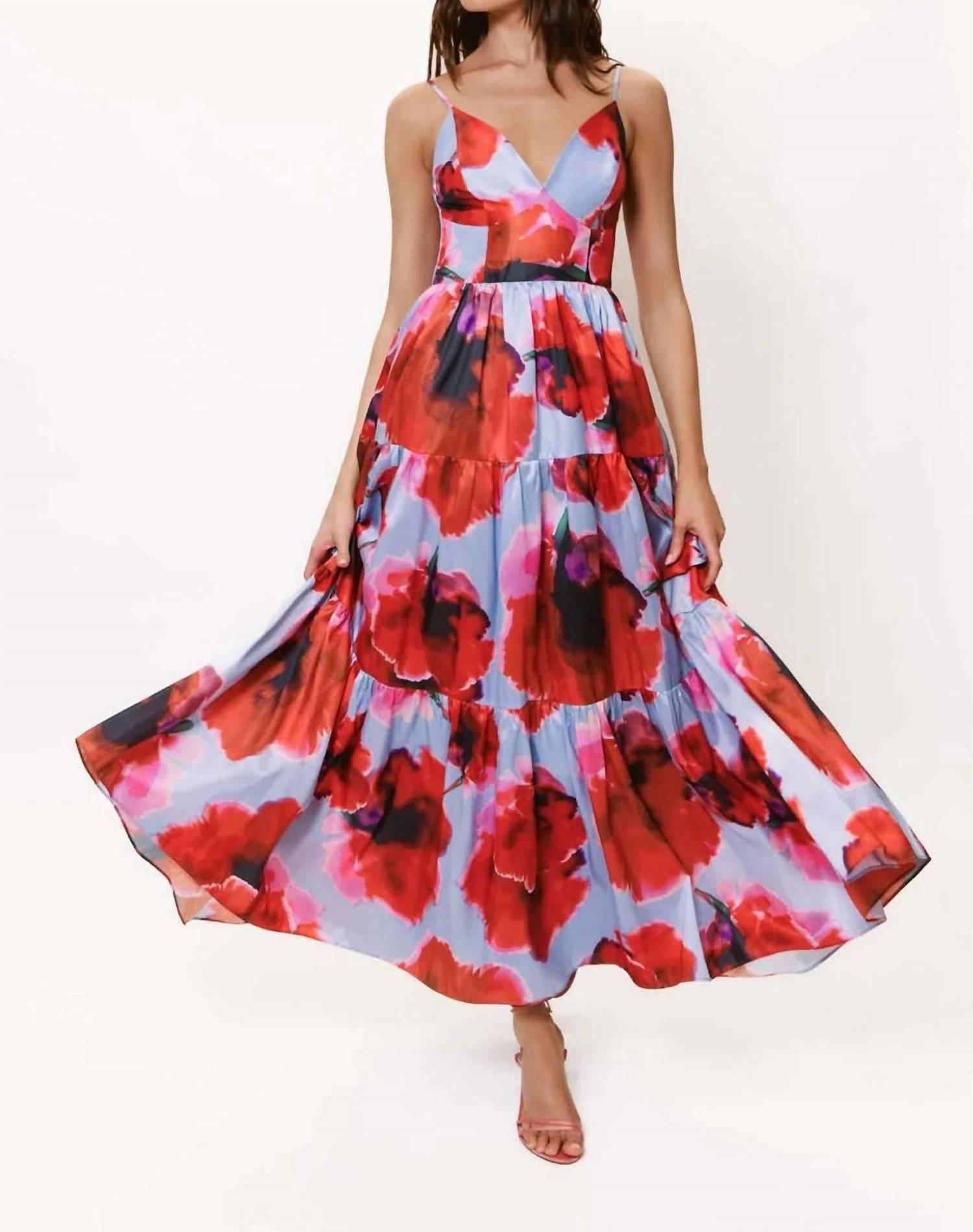 slim fit dress slacks Mariena Halter Neck Plisse Maxi Dress – VICI