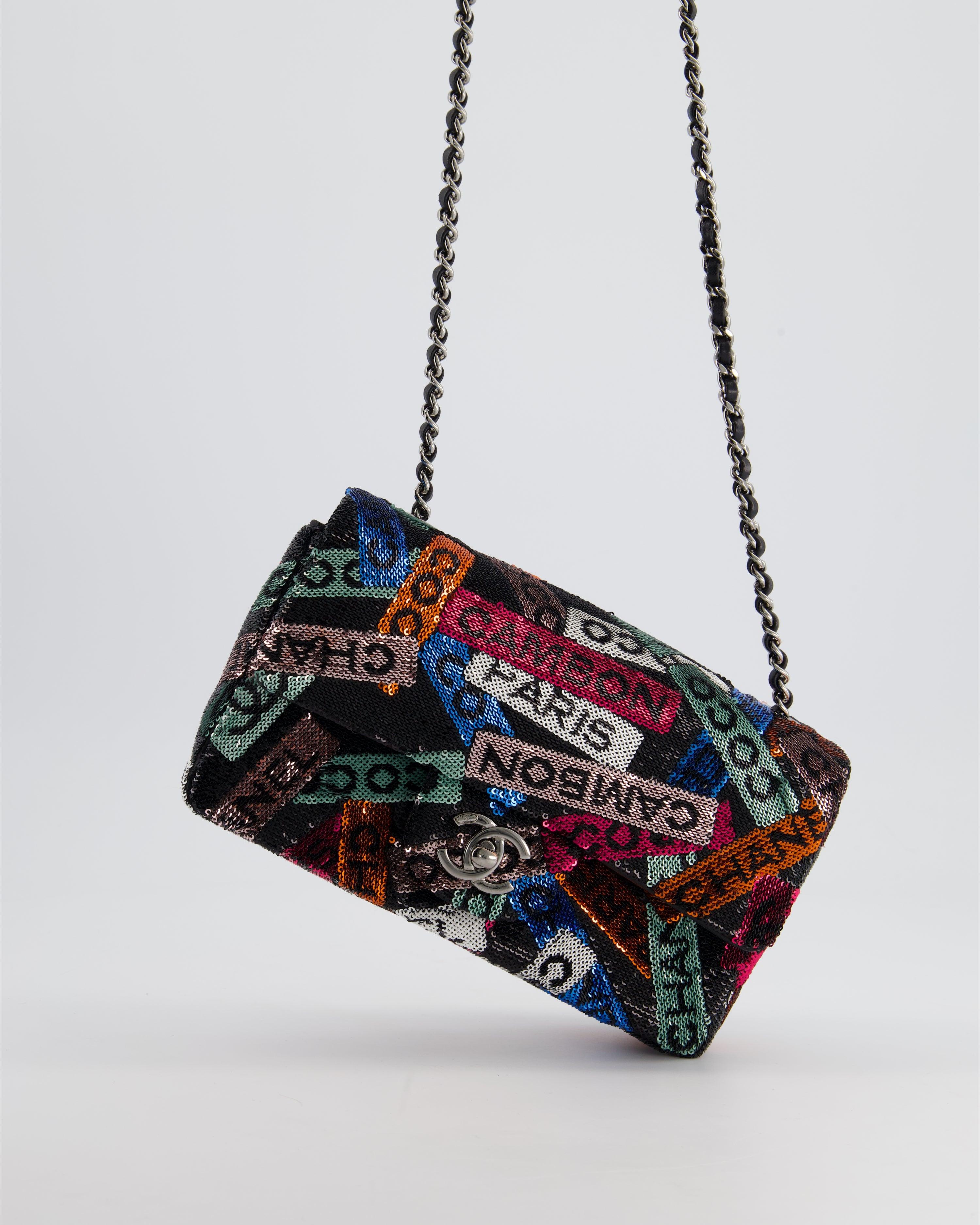 Chanel sequin flap bag best sale