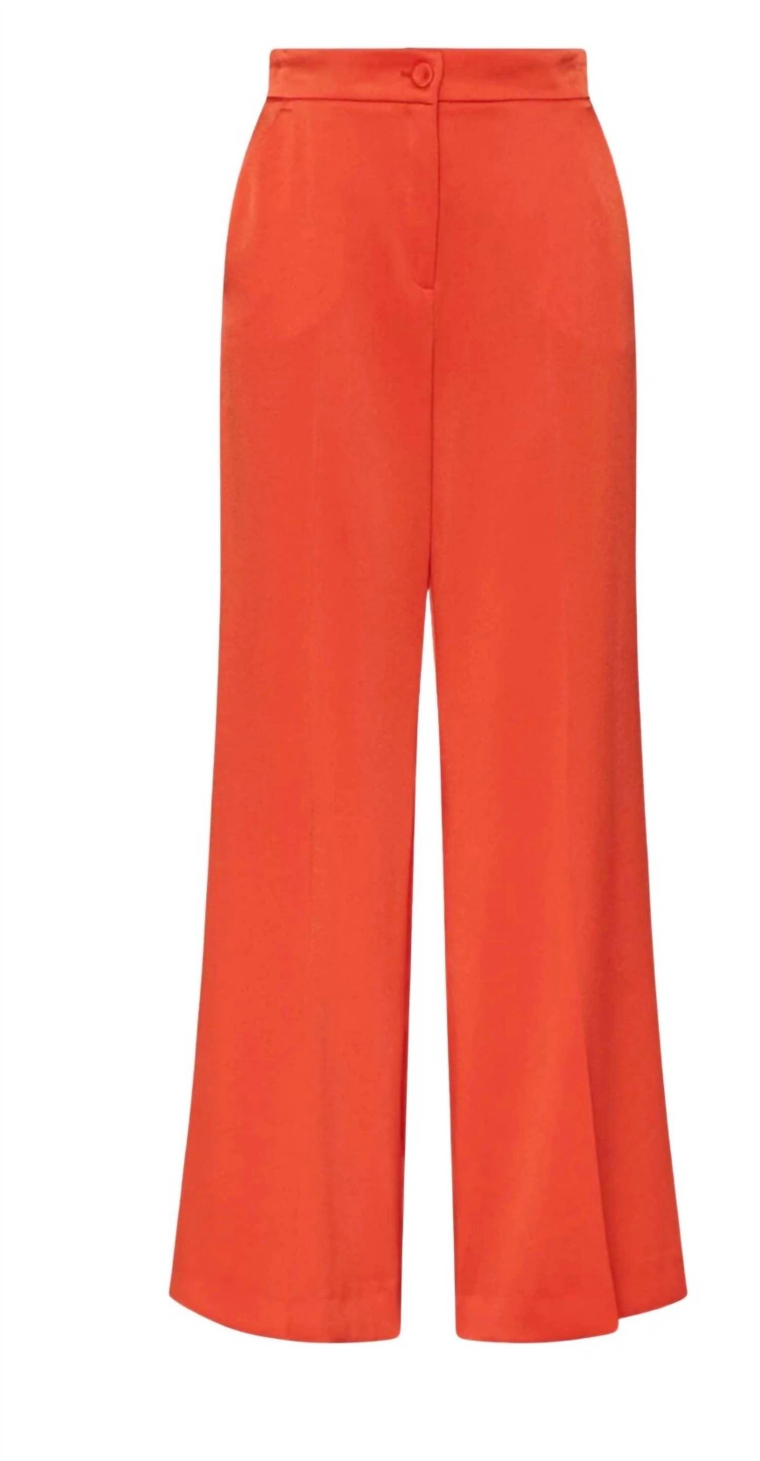 Marella Rosa Pant in Red | Lyst
