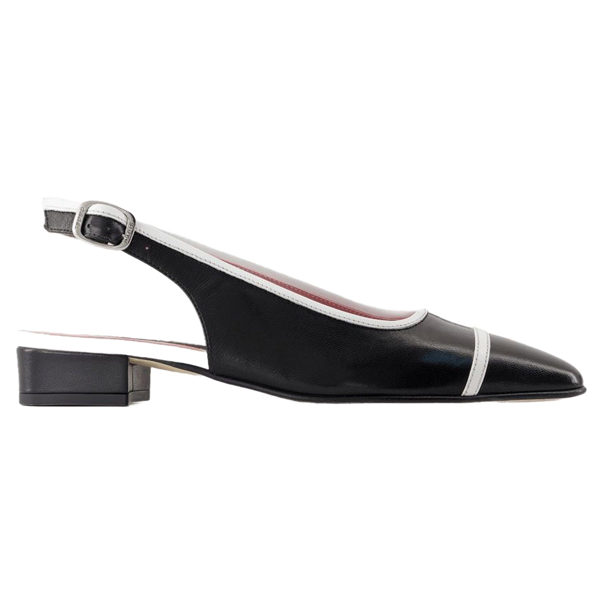 【関税込み】Elisa Sandals - Carel - Leather - Black CAREL PARIS Elisa Sandals in Black | Lyst