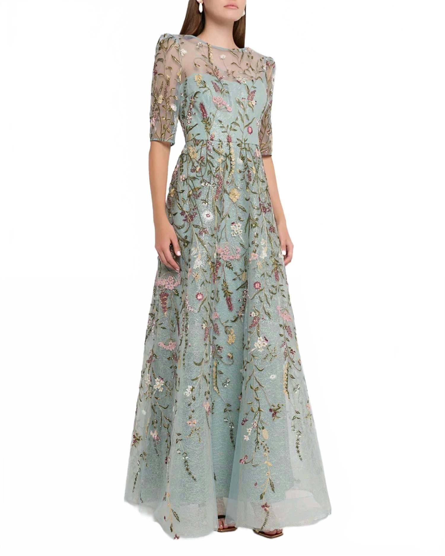 Green Teri Jon Dresses for Women