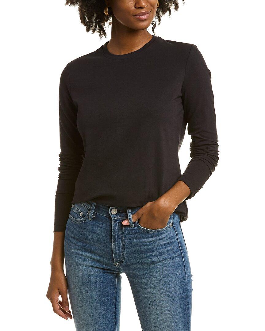 Brooks Brothers Crewneck Tshirt in Black Lyst