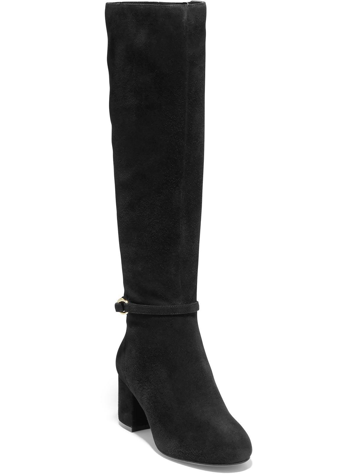 Cole haan best sale black tall boots