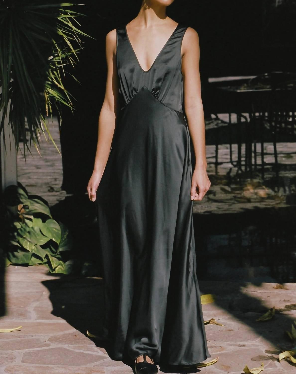 satin green maxi dress Green Maxi Dress