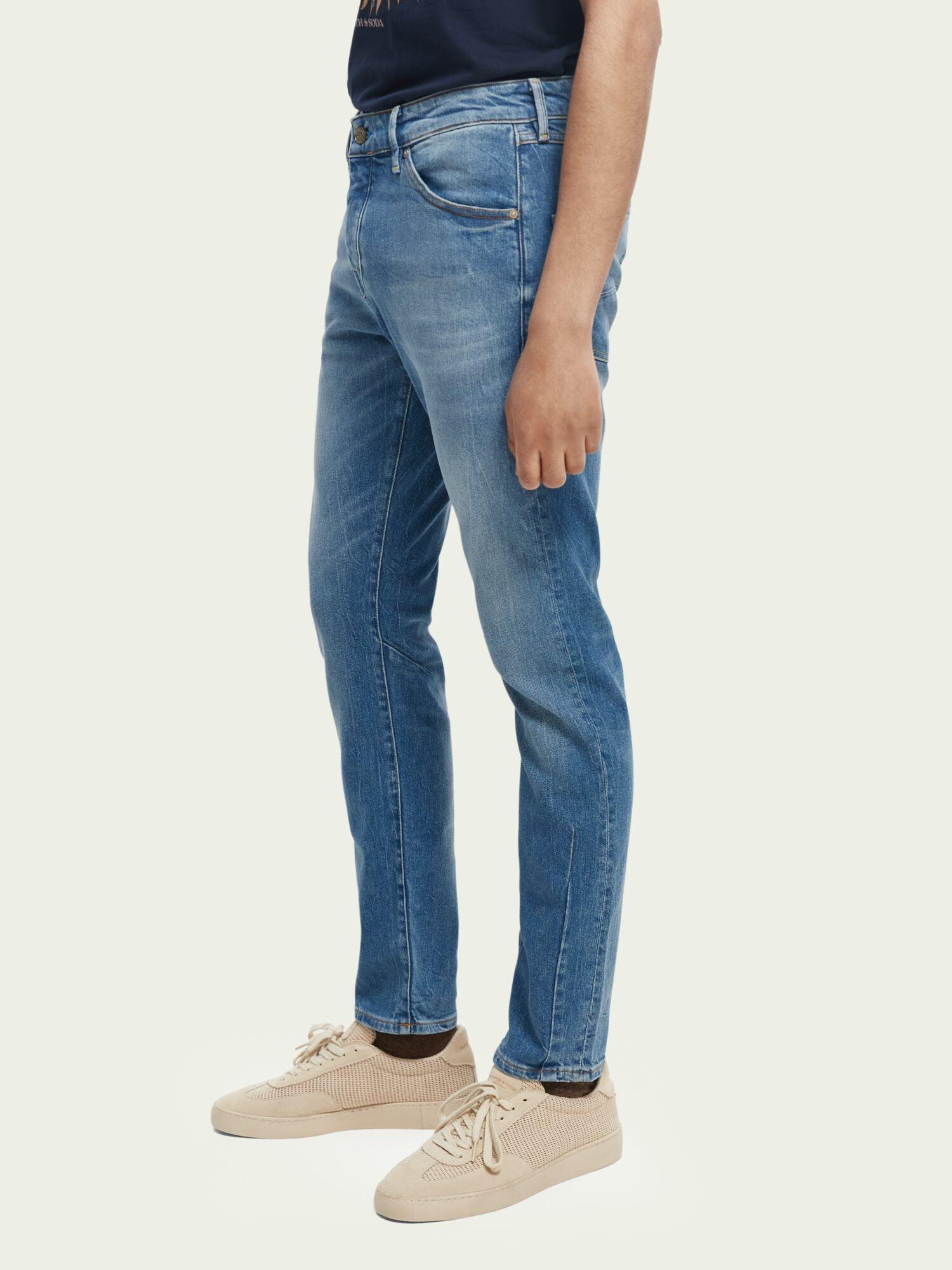 Scotch & Soda The Singel Slim Tapered-fit Jeans in Blue for Men | Lyst