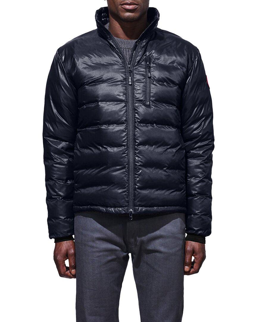 Canada Goose Lodge Fusion Fit Down Jacket in Blue for Men | Lyst
