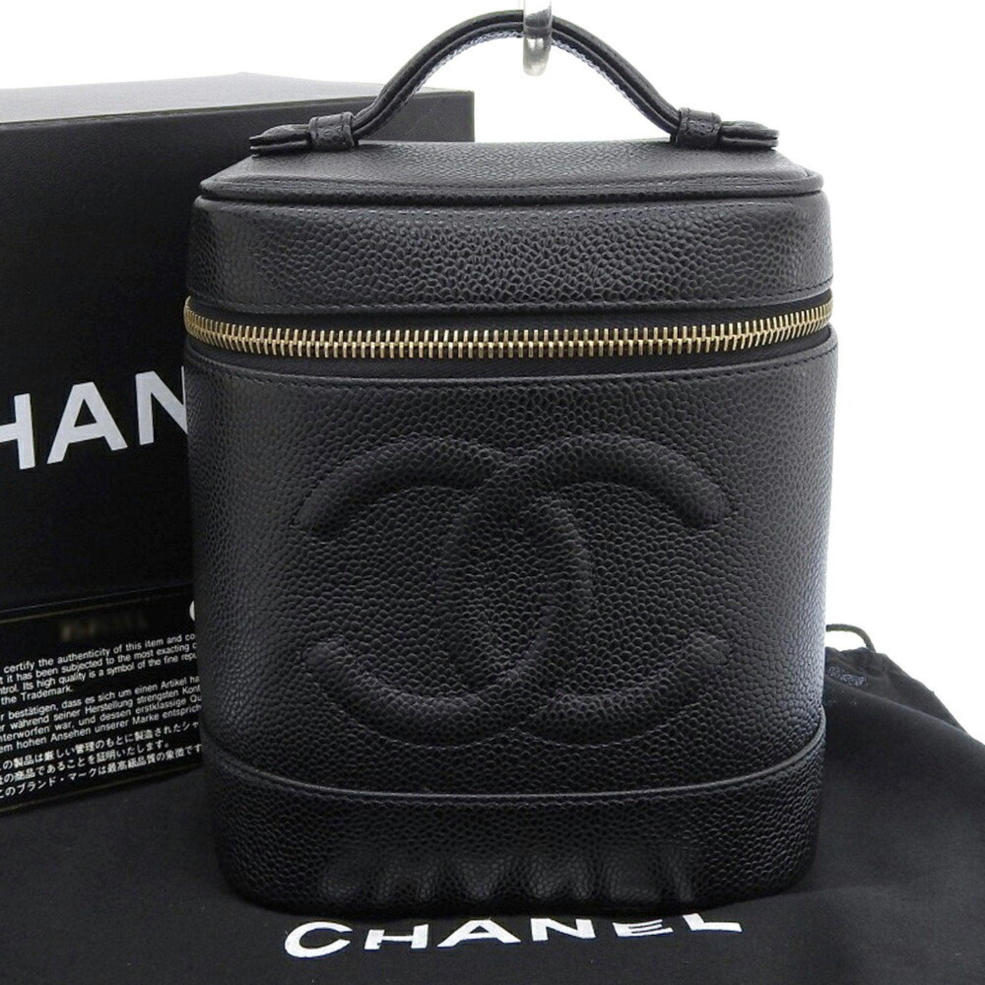 Vanity leather handbag Chanel Black in Leather - 24929734