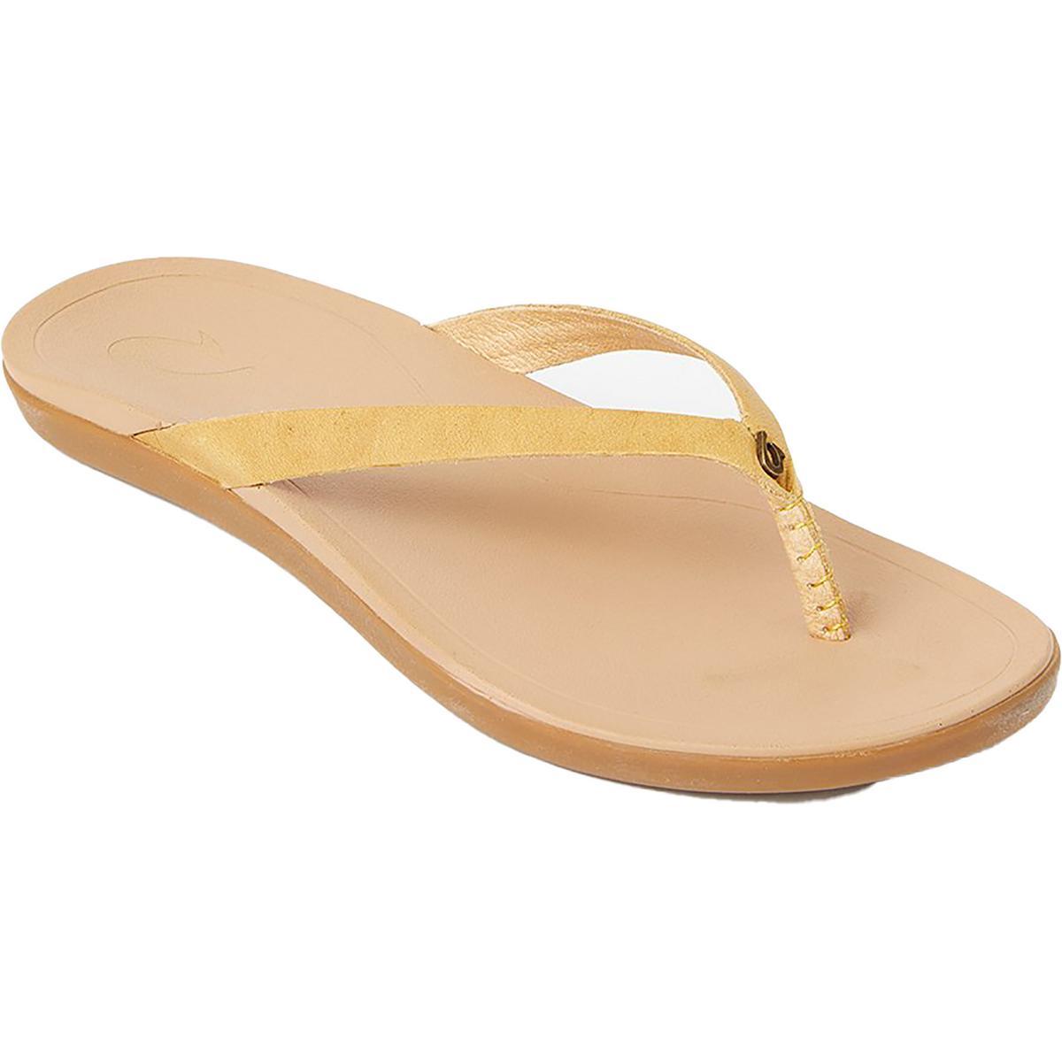 Olukai flip flop sale hot sale