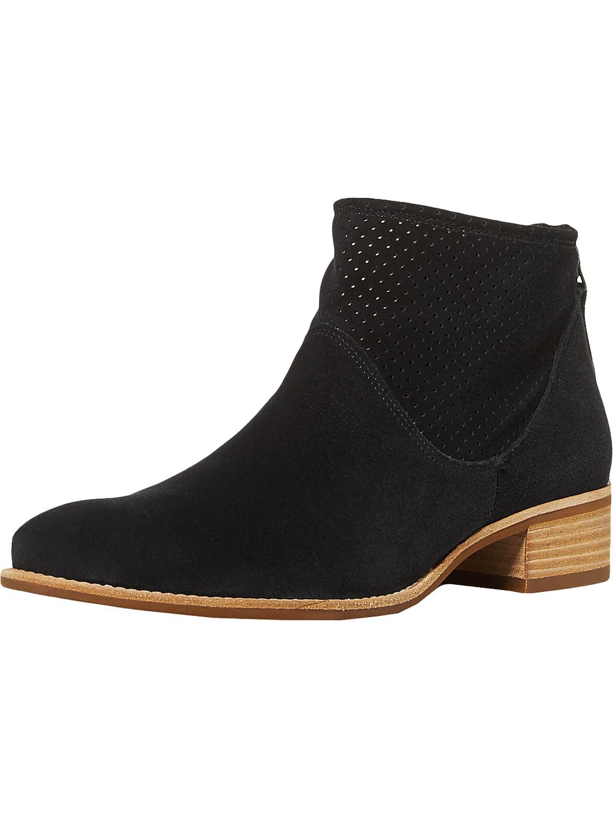 Automatisch abortus bord Paul Green Addison Suede Zipper Ankle Boots in Black | Lyst