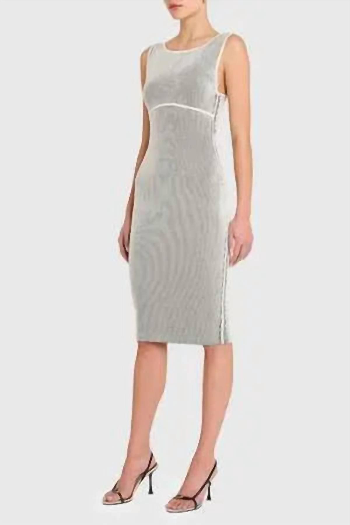 amanda uprichard grey dress Amanda Uprichard Lyra Satin Maxi Dress