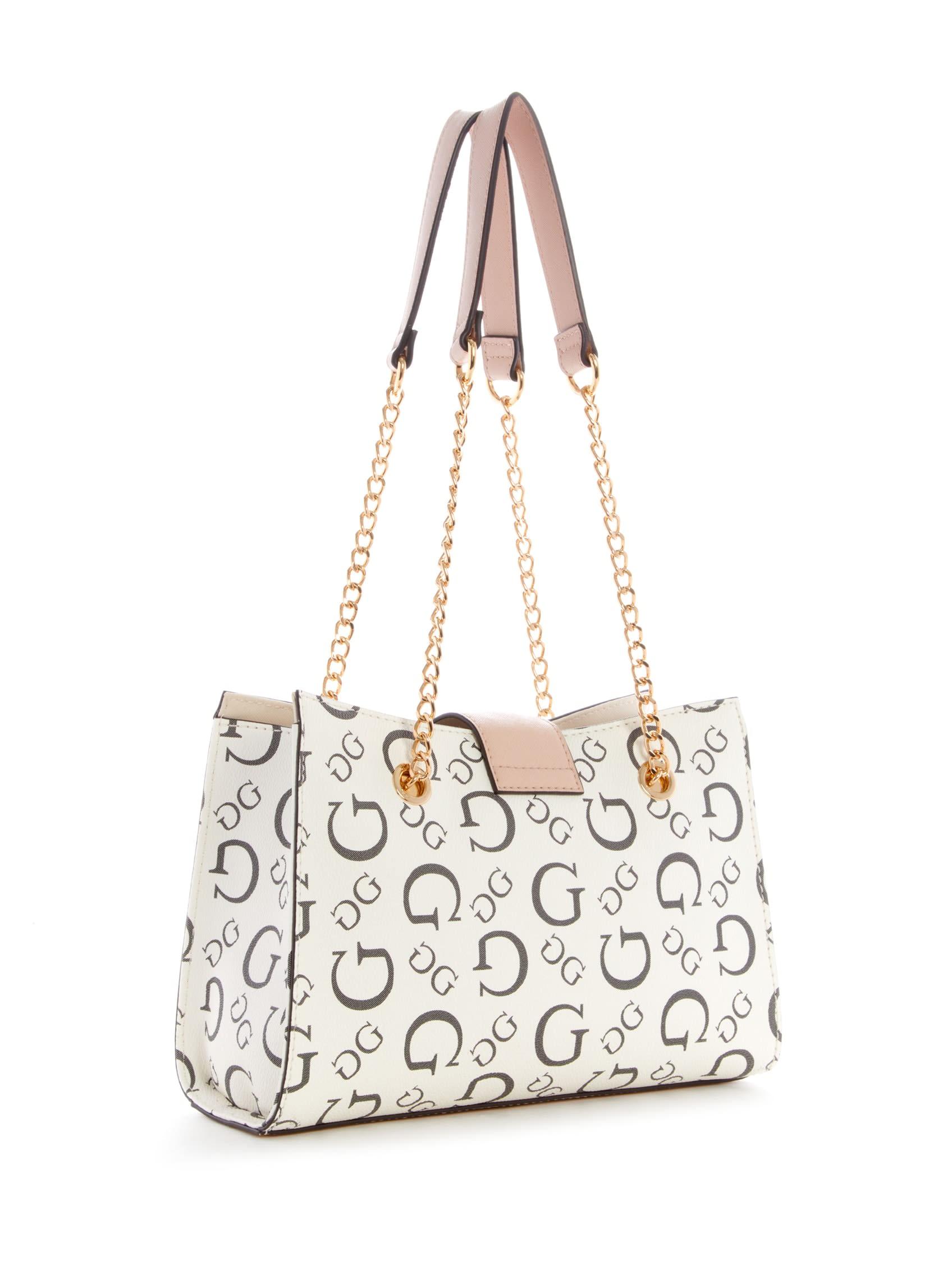 Guess Factory Marlo Logo Top Handle Crossbody