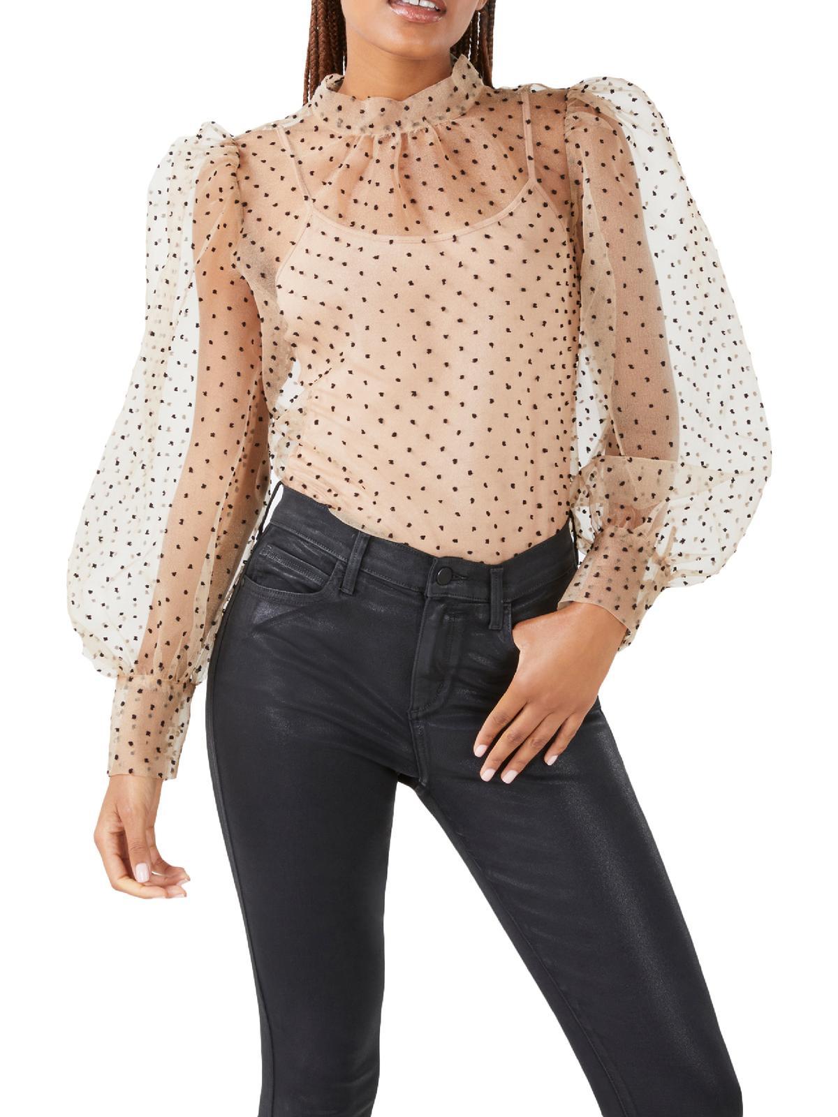 Bcbg sheer top new arrivals