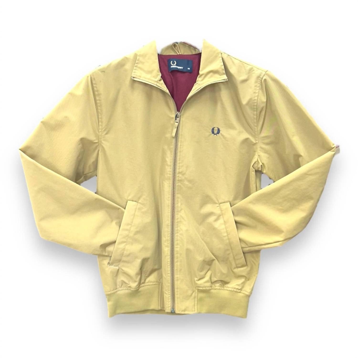 Fred perry yellow jacket sale