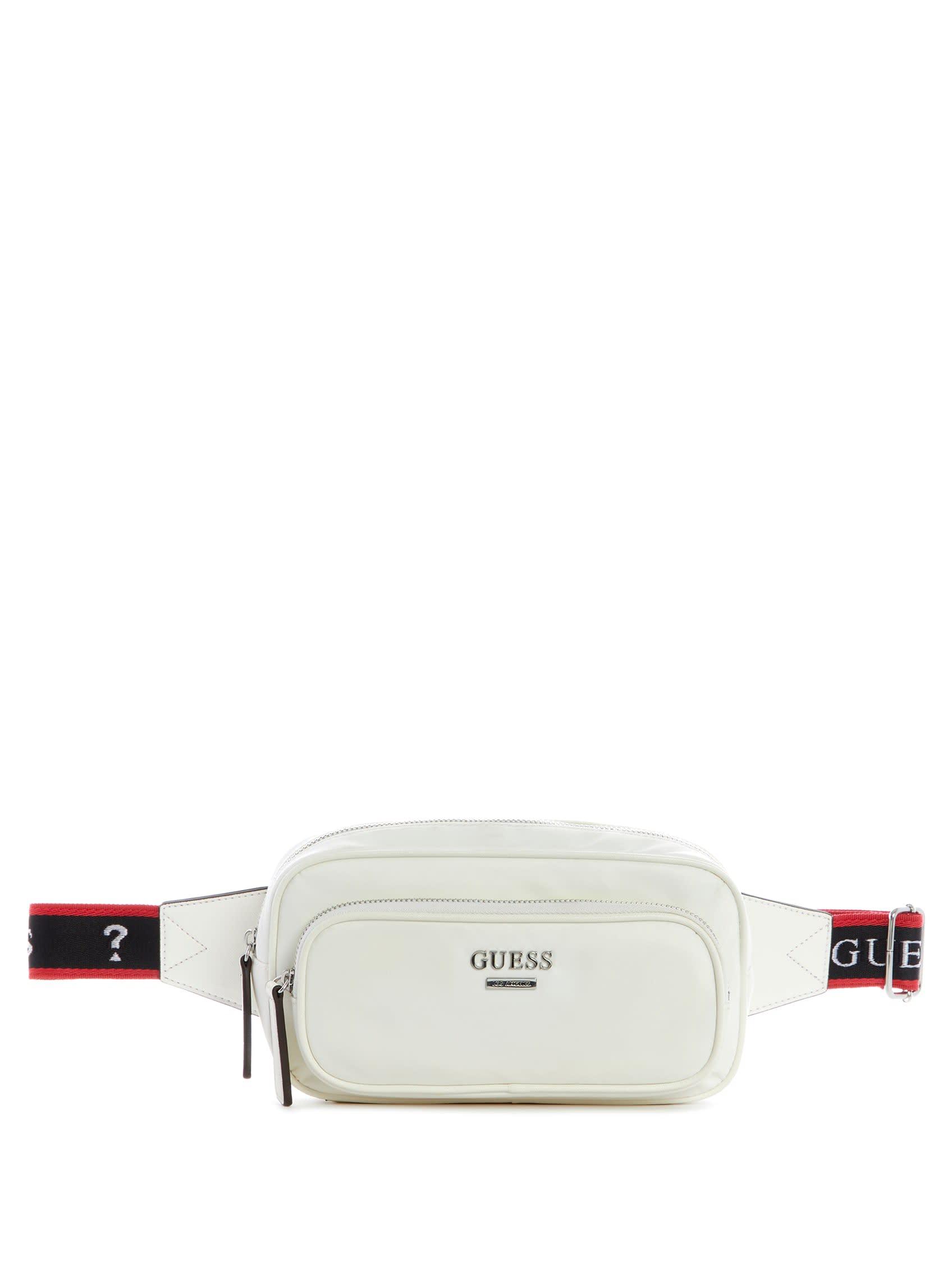Guess Factory Rayna Nylon Fanny Pack in White | Lyst