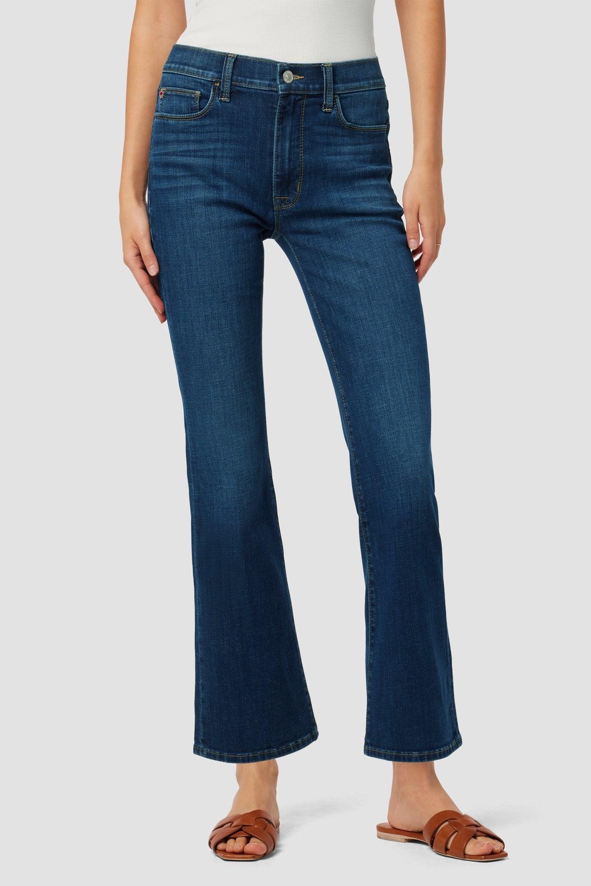 Hudson Jeans Cotton Blair High-rise Bootcut Crop Jea in Blue | Lyst