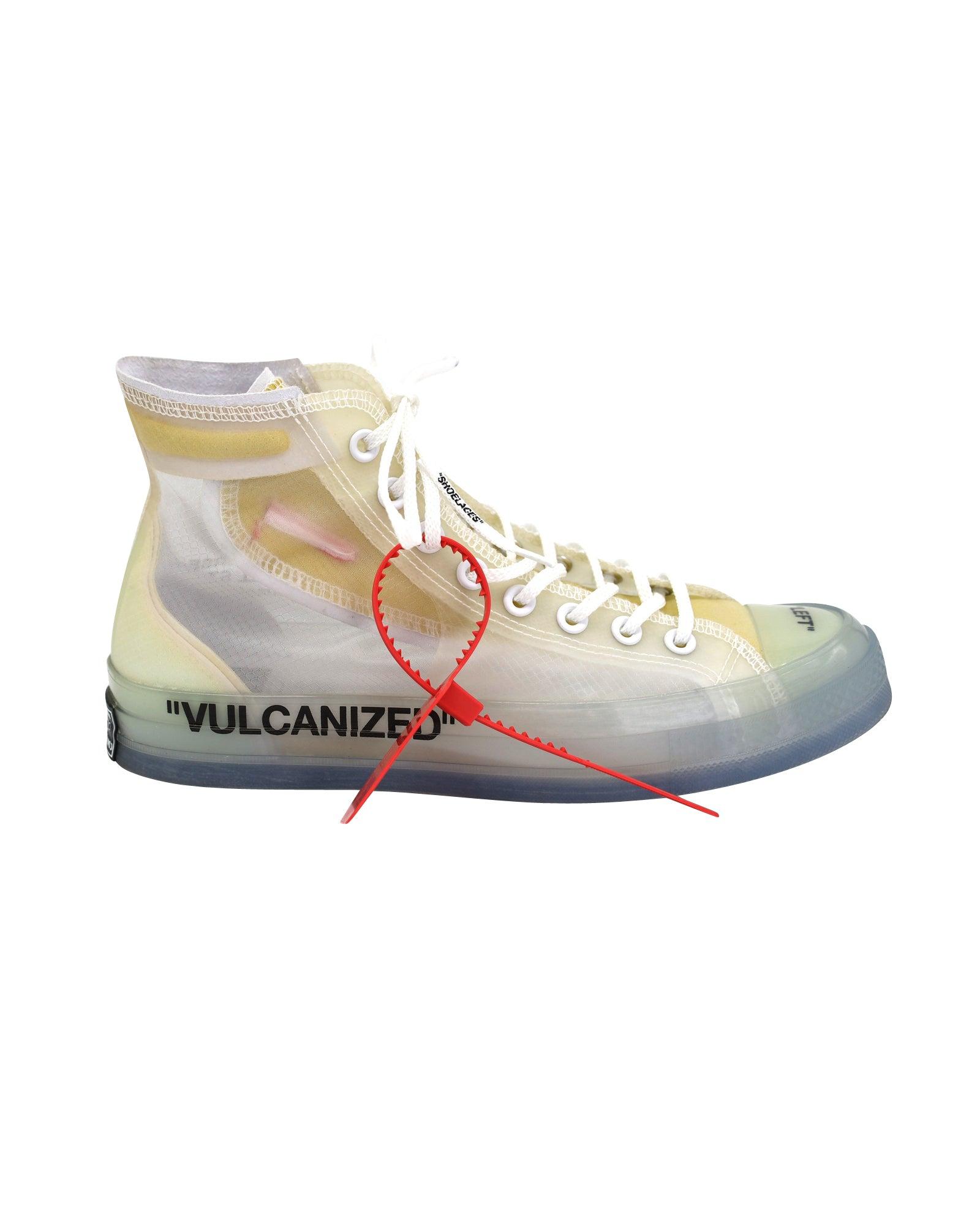 Vulcanized Sneaker Off White Mens High Tops Off-White Vulcanized
