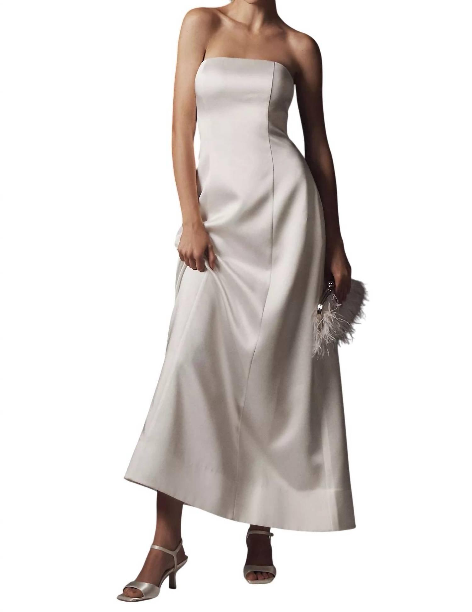 chinese dress ladies Romee Strapless Maxi Dress main image 0
