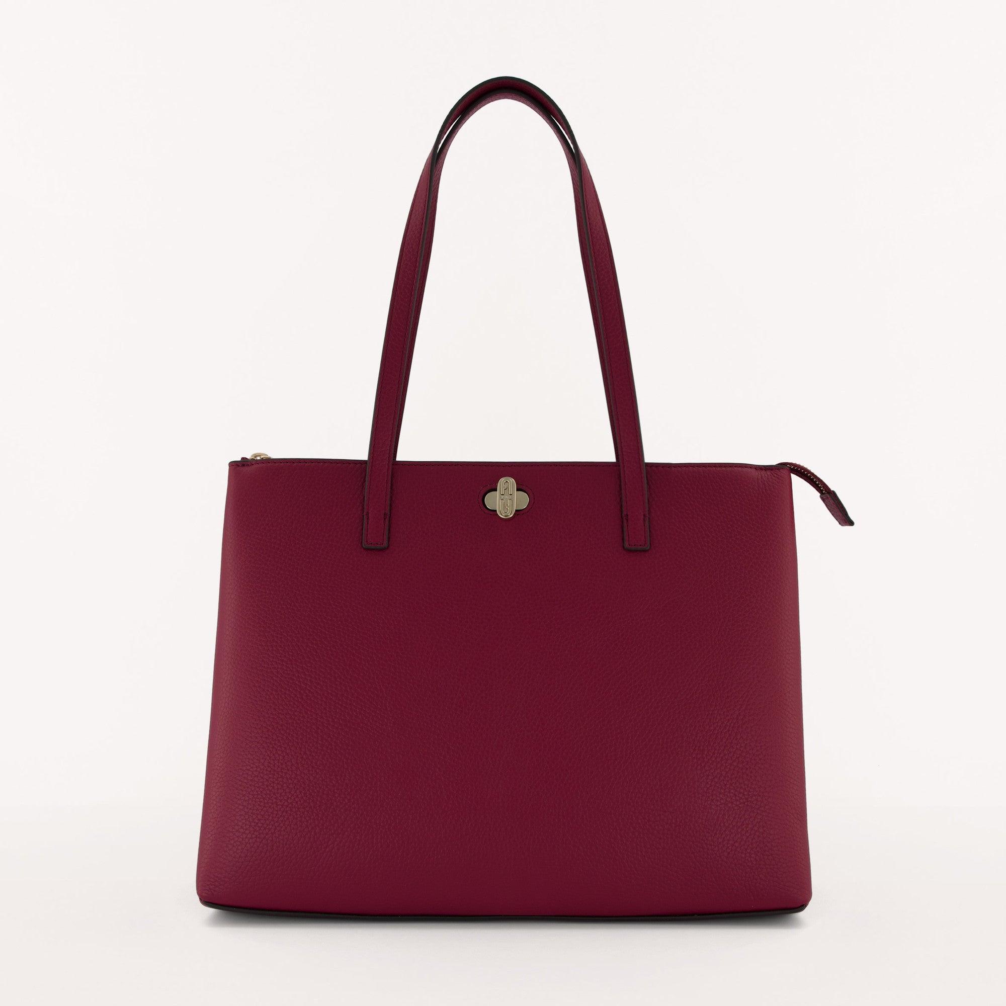 Furla Danae Tote L in Red | Lyst