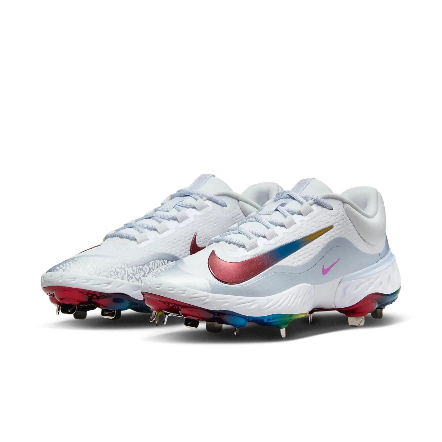 Nike Alpha Huarache Elite 4 Low Fd2745-106 Baseball Cleats 